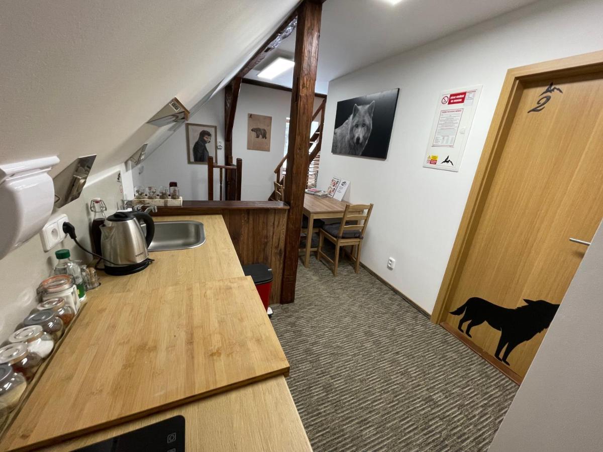 Wolf House Klinovec Hotel Loučná pod Klínovcem Exterior foto